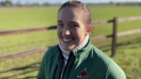 Stuart Ratcliffe/BBC Louise Fletcher head of school for lamb-based and Equine at Moulton College