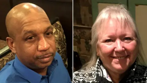 BBC Trump supporters Darryl Wimbley and Sue Lynn