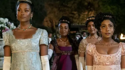 NETFLIX Screenshot from Bridgerton