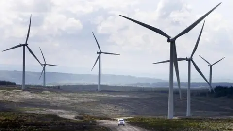 PA Wind farm in Scotland