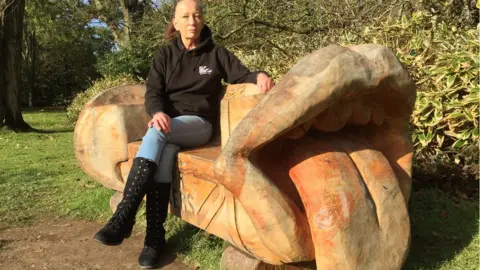 BBC Danny Johnston's memorial bench