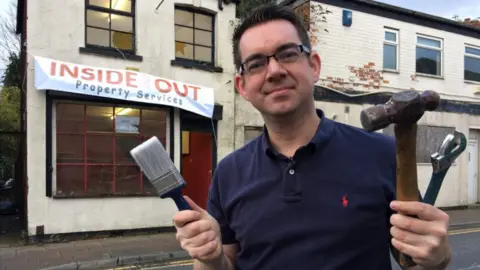 BBC reporter Phil Norton