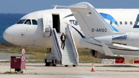 larnaca hijack egyptair surrenders