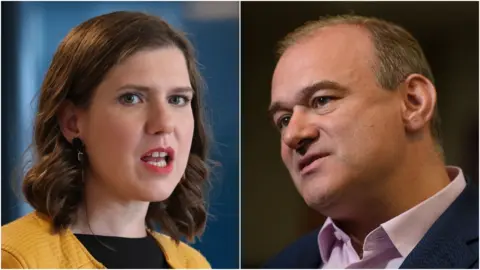 PA Media/Getty Images Jo Swinson and Ed Davey