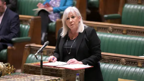 Reuters Amanda Solloway in the House of Commons in February