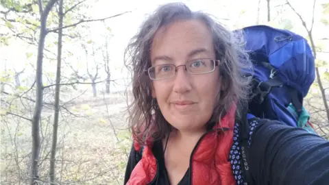 Ursula Martin Ursula Martin walking