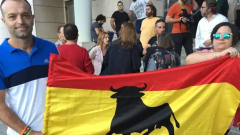 Vox supporters in Valencia