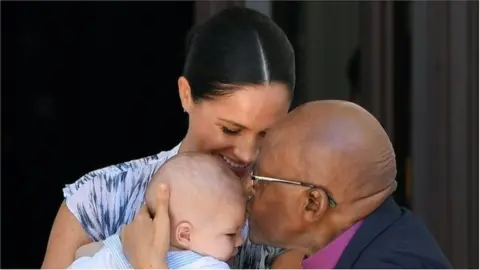 Reuters Archie meeting Archbishop Desmond Tutu