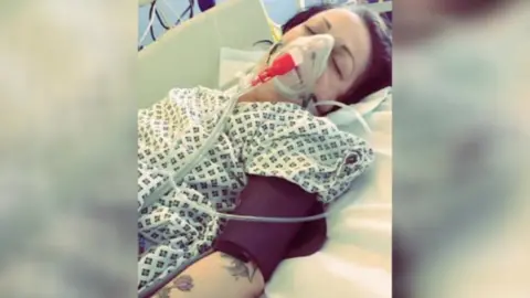 Michelle Oddy Michelle Oddy in hospital