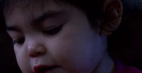 CBS The two year old girl