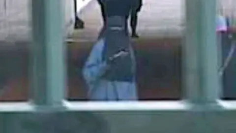 PA CCTV still of Safaa Boular outside MI6 in London