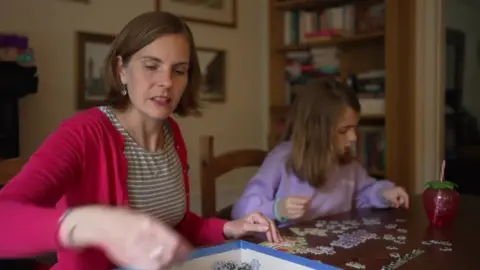 BBC Jane Carmichael and daughter