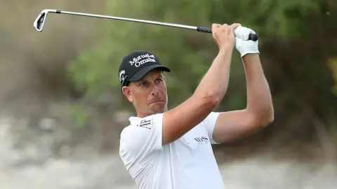 Henrik Stenson at the Hero World Challenge