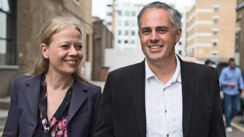 PA Media Sian Berry and Jonathan Bartley