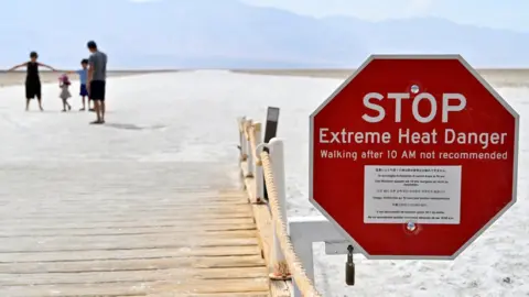 Reuters Extreme heat warning in Death Valley