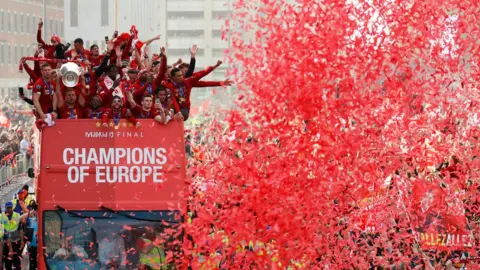 Reuters Liverpool's victory parade