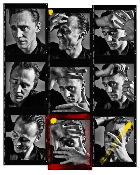 Andy Gotts Tom Hidddleston portraits