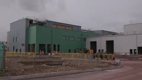 BBC Building works at Porton Down