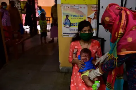 Getty Images India immunisation programme is one of the largest in the world