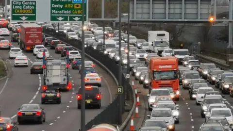 Nottingham A52 The broken bridge that brought a city to a standstill