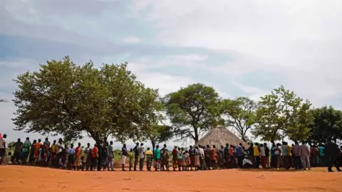 AFP Refugees in northern Uganda