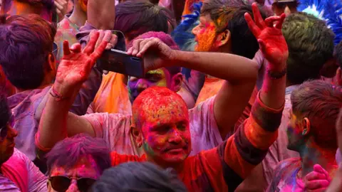 Getty Images Holi festival