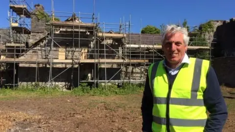 BBC Stephen Kirkwood new owner of Island House in Laugharne