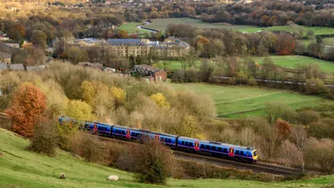 Getty Images Peak District rail line