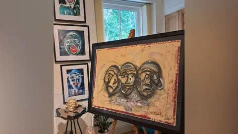 John Connell Artworks in I know you're in there exhibition