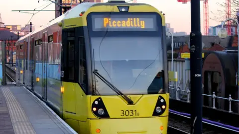 BBC Metrolink tram