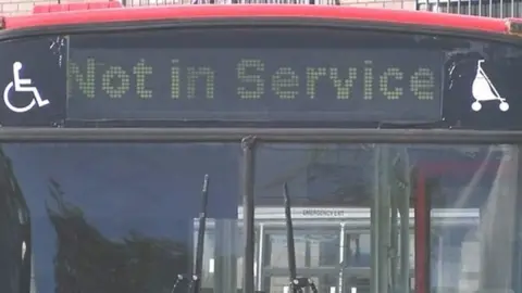Bus sign