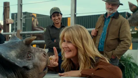 Universal Laura Dern and Sam Neill in Jurassic World: Dominion