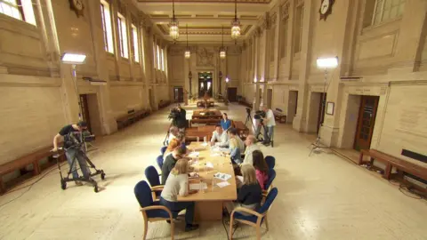 The BBC Spotlight jury deliberations