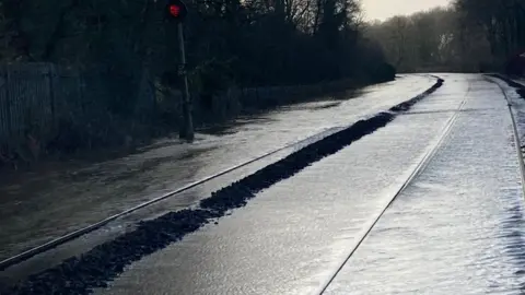 Network Rail Flooding between Cardiff and Bridgend