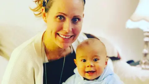 Olivia Hall Olivia Hall and her son Harrison