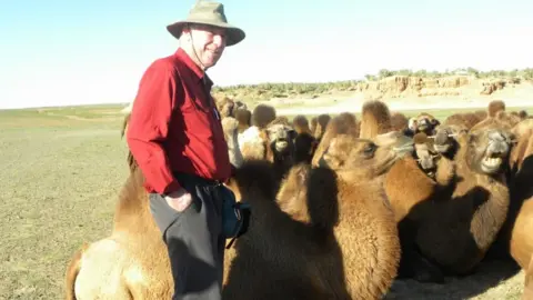 Terry Wharton TCC member Terry Wharton in the Gobi Desert, Mongolia