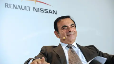 AFP Renault-Nissan chairman Carlos Ghosn