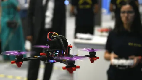 Getty Images Drones festival on May 27, 2022 in New Delhi, India.