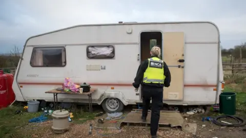 Northamptonshire Police Police raid photos