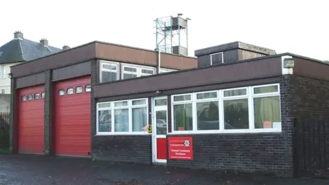 Thomas Nugent Gourock fire station
