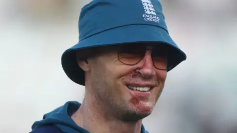 Reuters Andrew Flintoff pictured at the Second One Day International - England v New Zealand - The Ageas Bowl, Southampton, Britain - September 10, 2023