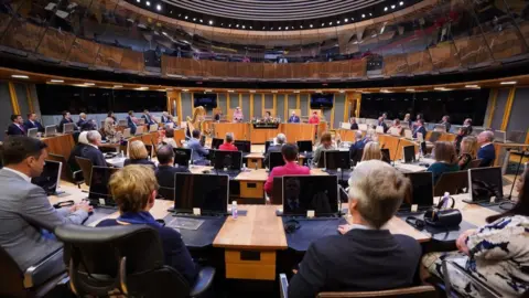 Getty Images Senedd chamber