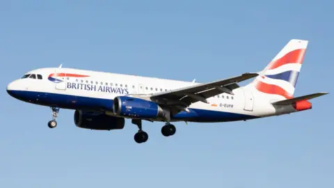 Getty Images BA plane