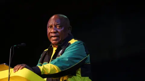 Getty Images Cyril Ramaphosa