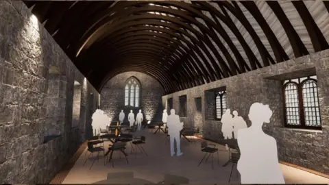 City of Lincoln Council Artists impression of Greyfriars plans