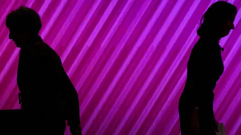 Getty Images Prime Minister Theresa May and CBI director-general Carolyn Fairburn