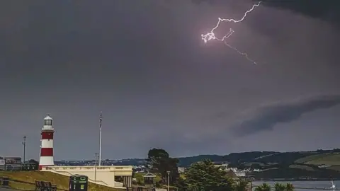 Lightning in Plymouth