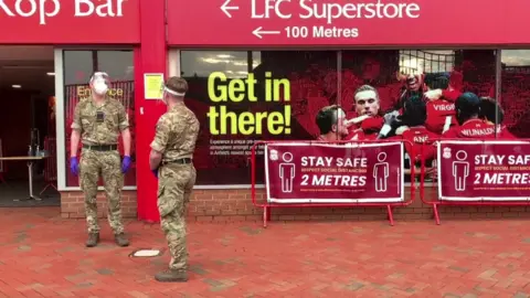 BBC Anfield testing