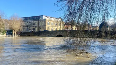 BBC Bradford on Avon flooding