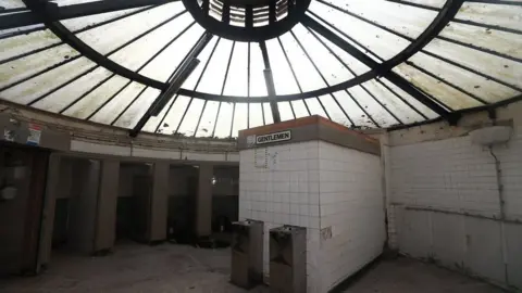 BBC Interior of Bigg Market toilets